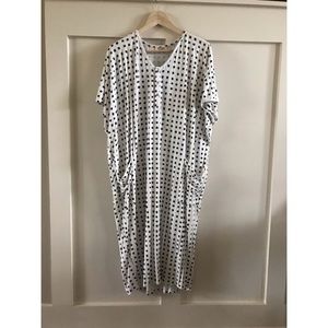 Dwell and Slumber squares cocoon dress